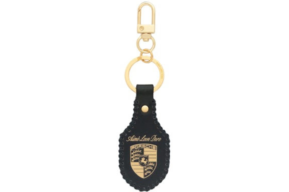 Aime Leon Dore x Porsche 993 Turbo Leather Key Fob Green Men's - FW24 - US