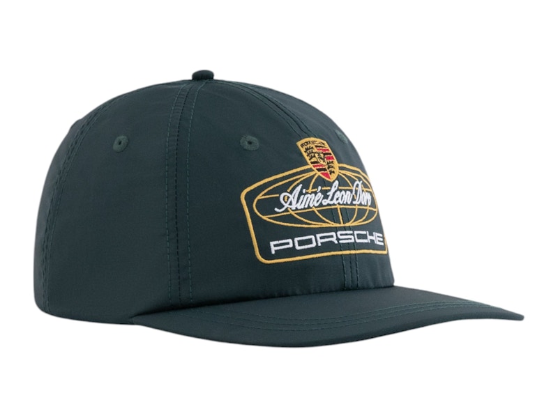 Aime Leon Dore x Porsche 993 Turbo Racing Hat British Racing Green - Thumbnail 2
