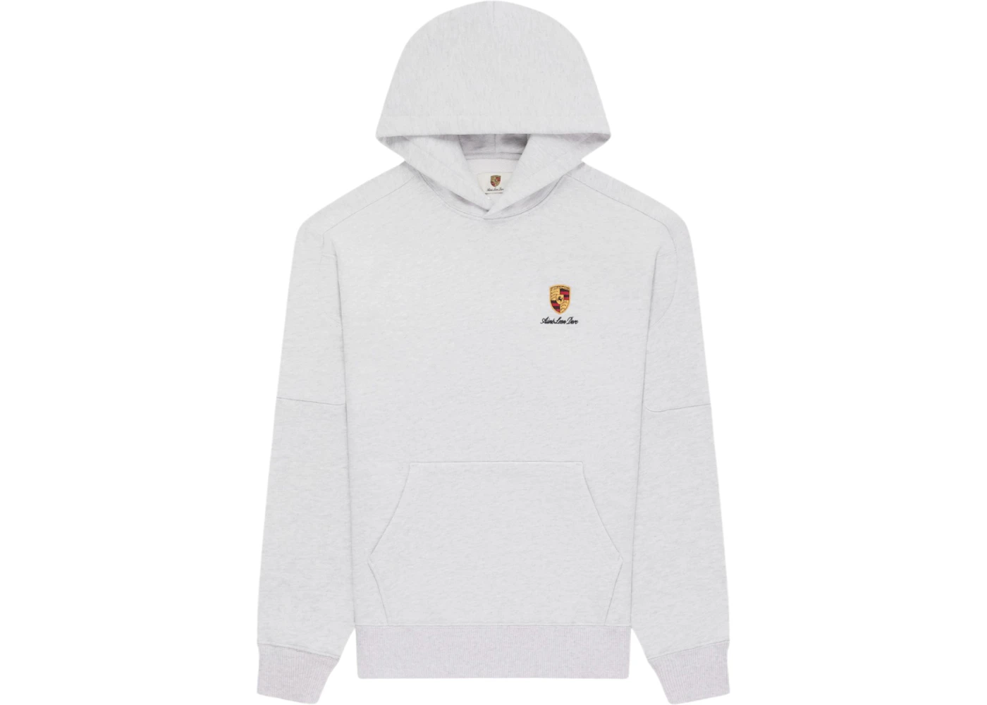 Aime Leon Dore x Porsche 993 Turbo Racing Hoodie Silver Mix Men's