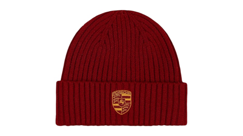 Aime Leon Dore x Porsche Cashmere Beanie Red Men's - FW25 - US