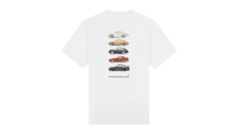 Aime Leon Dore x Porsche Fleet Tee White Men's - FW25 - GB