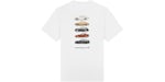T-shirt Aime Leon Dore x Porsche Fleet blanc