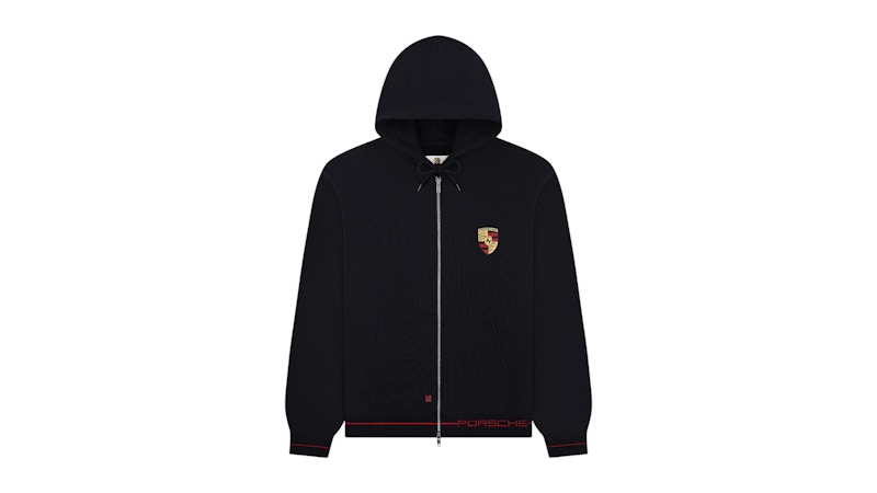 Aime Leon Dore x Porsche Full-Zip Hoodie Black Men's - FW25 - US