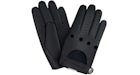 Gants de conduite en cuir Aime Leon Dore x Porsche noirs