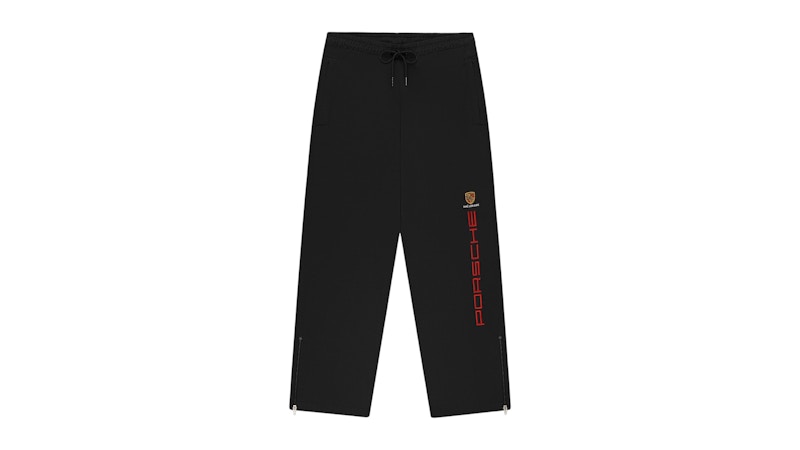 Pre-owned Aimé Leon Dore Men's Aime Leon Dore X Porsche Nylon Track Pant In Black