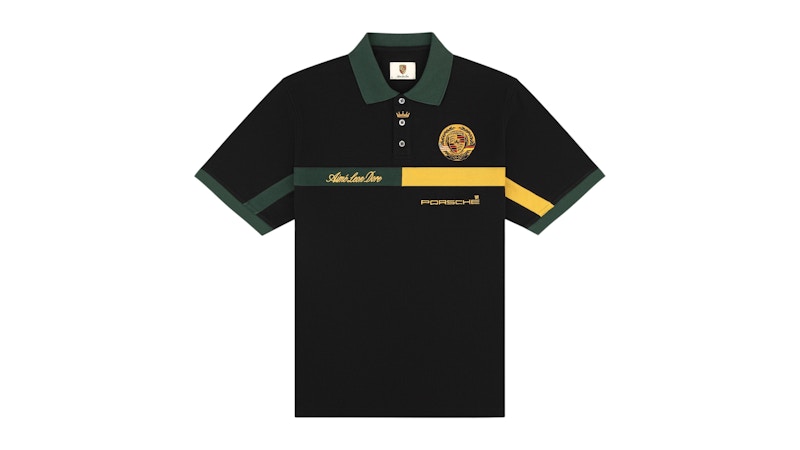 Aime Leon Dore x Porsche Racing Polo Black Men's - FW25 - US
