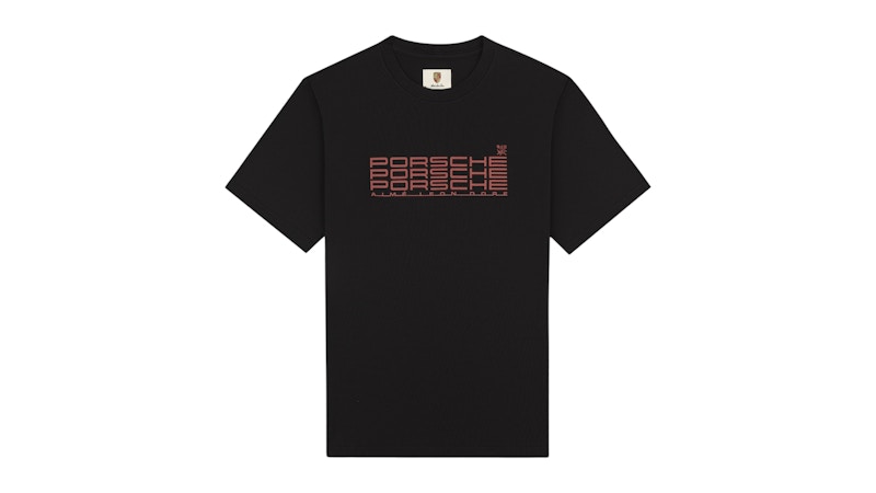 Aime Leon Dore x Porsche 993 Turbo Racing Tee Jet Black Men's