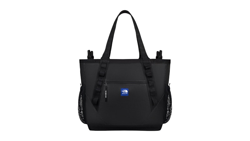 Pre-owned Aimé Leon Dore Men's Aime Leon Dore X The North Face Leather North Dome Tote In Black