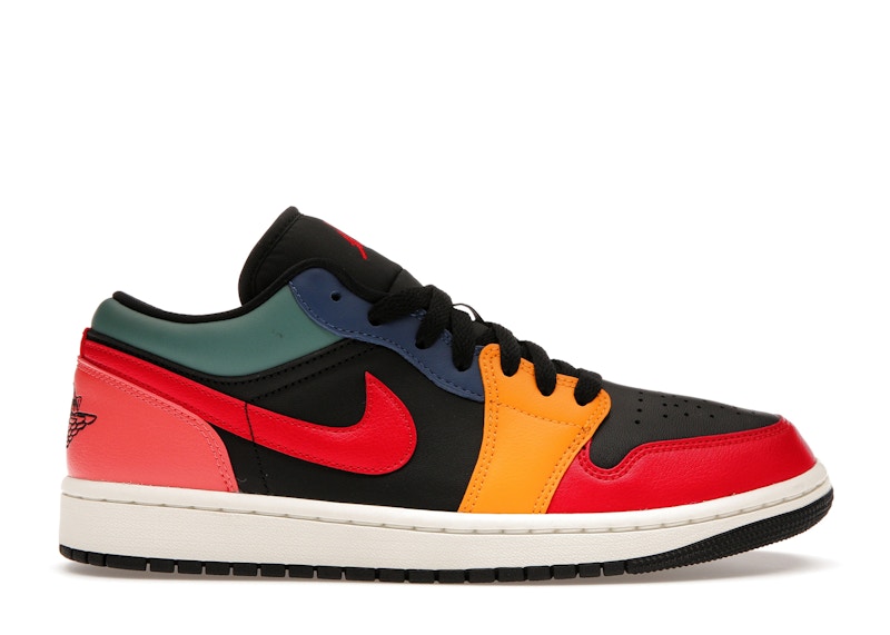 Air Jordan 1 Low SE Black Multi-Color (Women's)