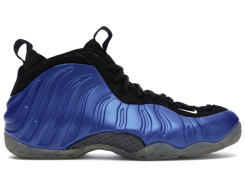 royal blue and grey foamposites