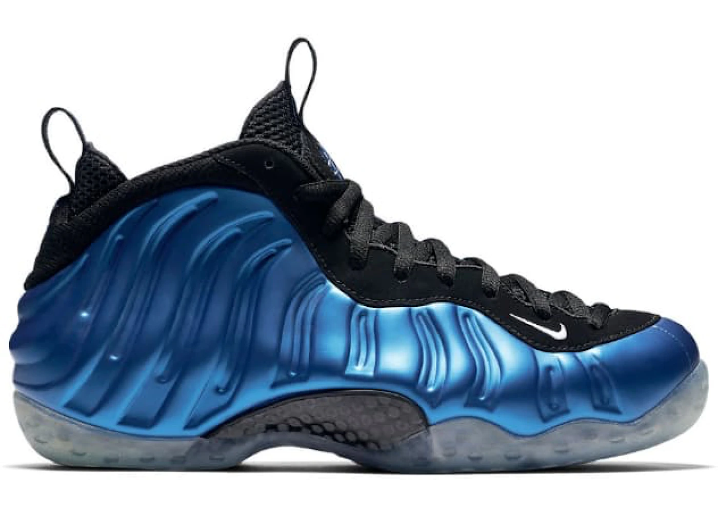 Royal blue nike foamposite best sale