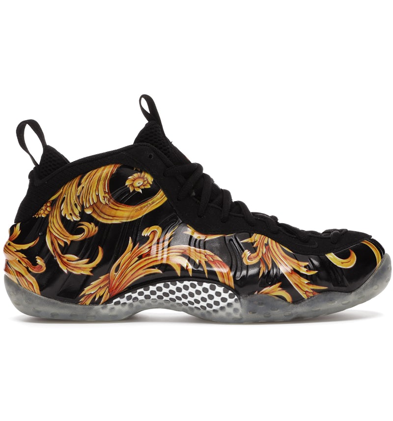 Nike Air Foamposite One Supreme Black Men's 652792-001 US