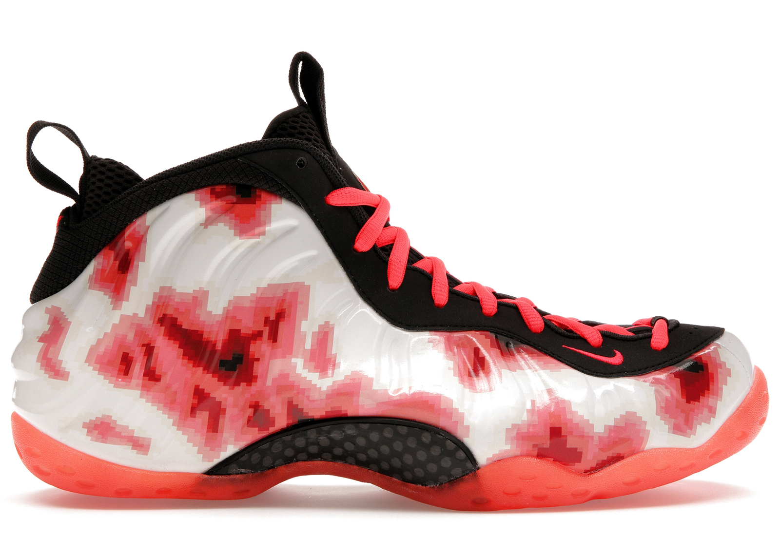 Nike Air Foamposite One Thermal Map
