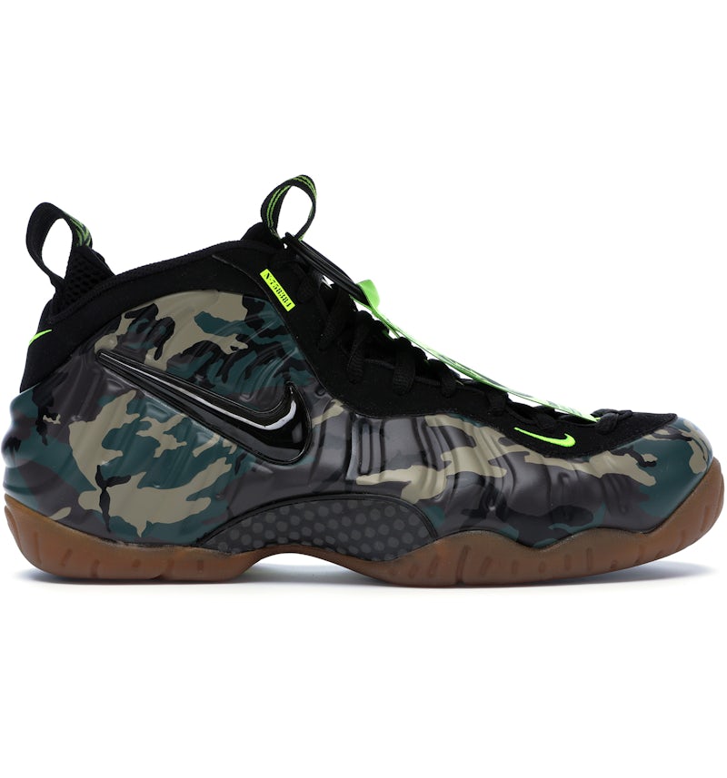 Nike Air Foamposite Pro Army Camo Men's 587547-300 US