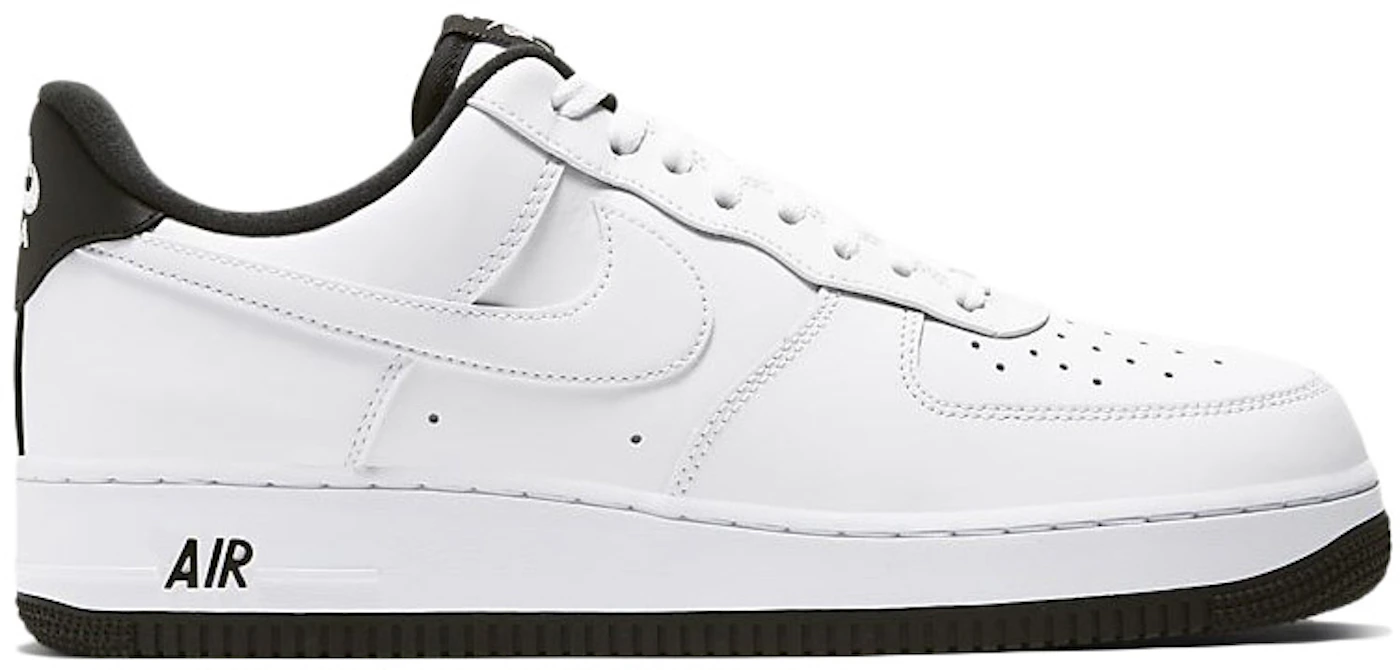 Nike Air Force 1 Low '07 LV8 NOS Black White FB2048-001 Men's Size 10 Shoes  #6C