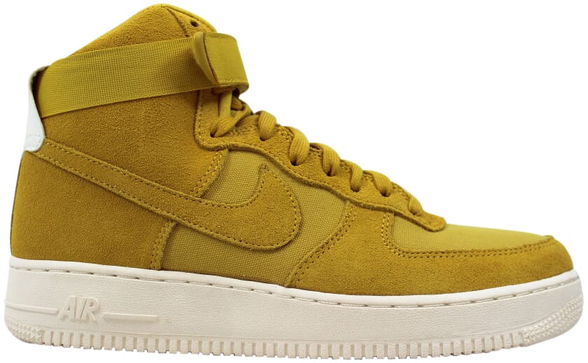 nike air force ones yellow