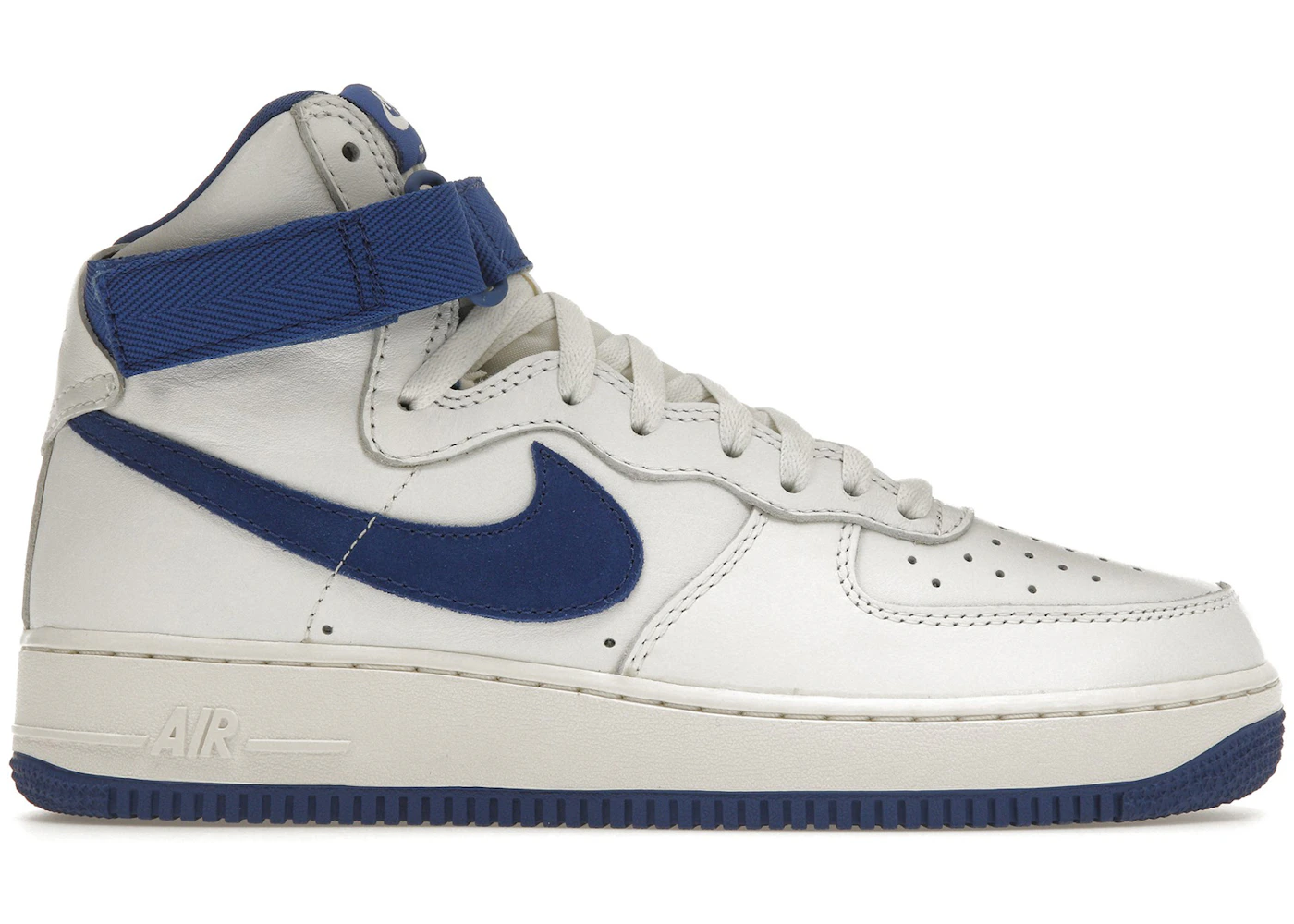 Nike air force ones mens hi tops all royal blue Clearance