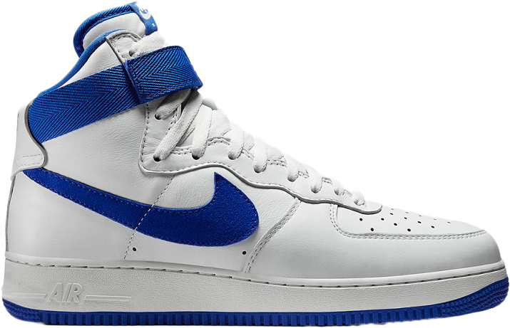 royal blue high top air force ones