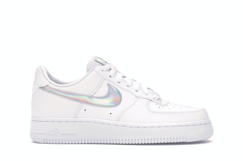 Pre-owned Nike Air Force 1 Low Irisdescent (women's) Sneakers In White