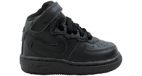 Nike Air Force 1 Mid Black Black  (TD)