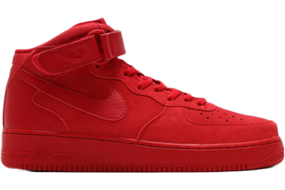Nike Air Force 1 Mid Gym Red Men's - 819677-600 - US