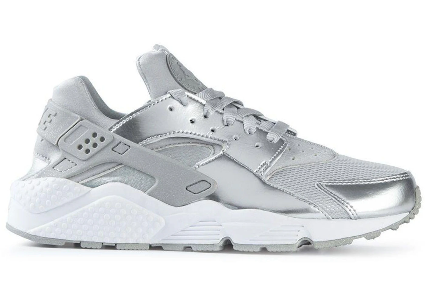 Nike air huarache premium silver Clearance