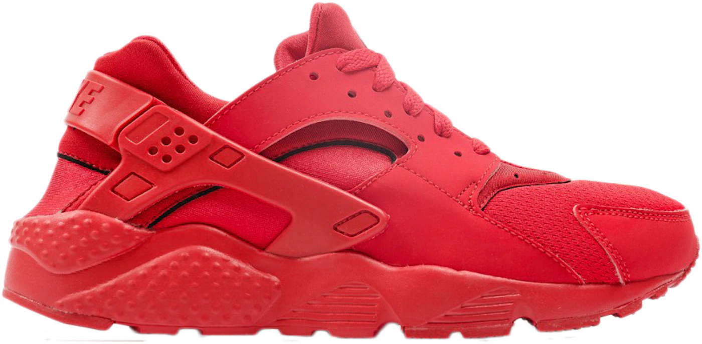Nike Womens Air Huarache Run Shoes - Size 11.5 - Gym Red/Gym Red
