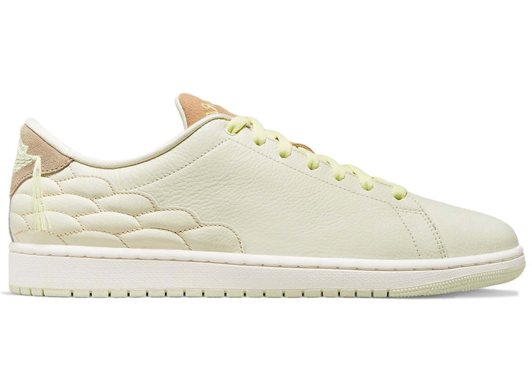 Pre-owned Jordan 1 Centre Court Sail Lime In Sail/lime