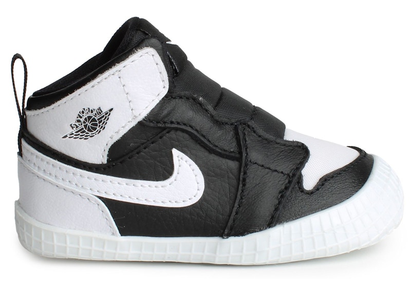 Jordan 1 Crib Bootie Black White (I)