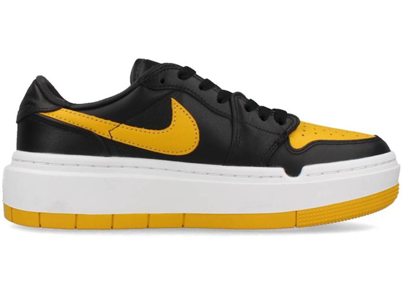 Jordan 1 Elevate Low Black Yellow Ochre (Women's) - DH7004-007 - US