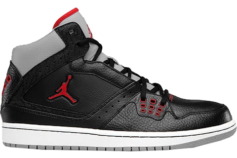 Jordan 1 flight 4 black and red sales