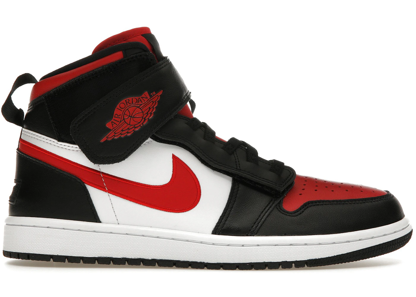 Fire Red Red And Black Jordans Retro Jordan High FlyEase Black