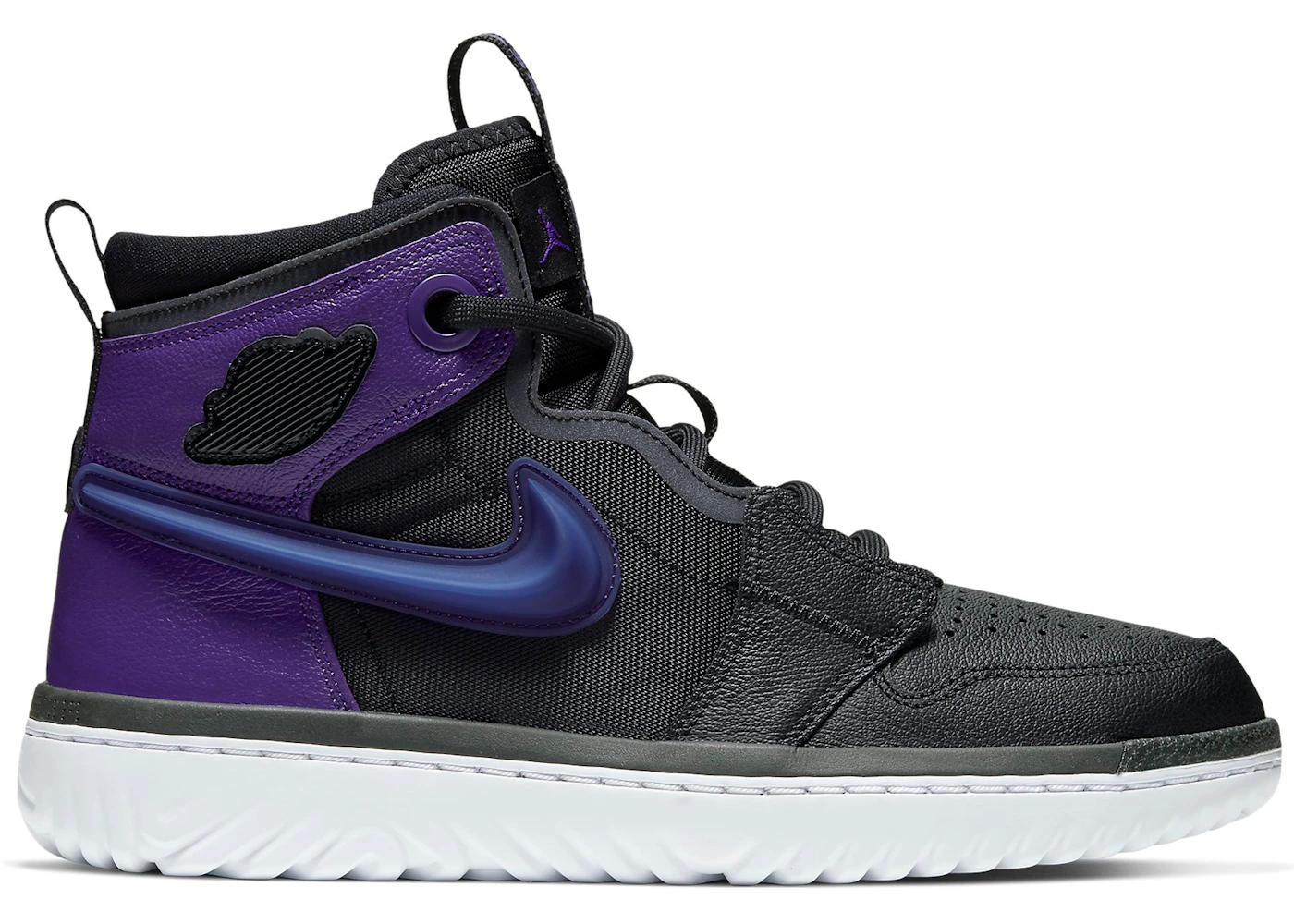 Jordan 1 High React Black Court Purple Men s AR5321 005 US