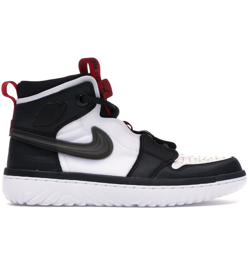 Jordan High React Black White Gym Red Men's AR5321-016 US