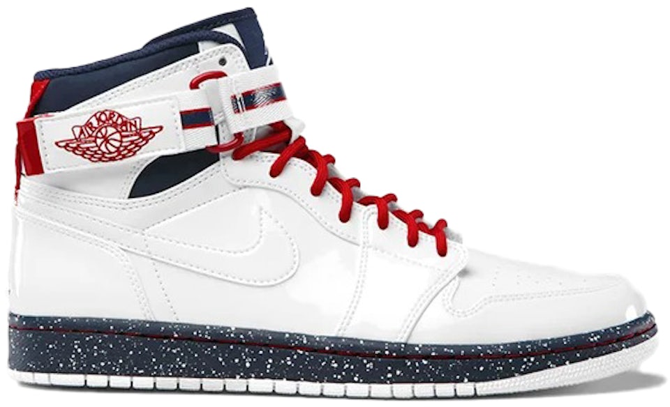 Nike Air Jordan 1 High Strap Olympic 342132 461 Mens 9.5