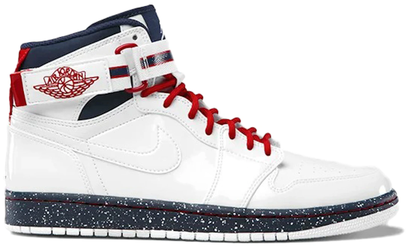 Jordan Air Jordan 1 High Strap Olympic Sneakers - Farfetch