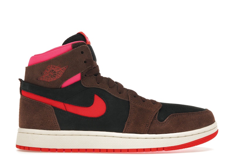 Jordan 1 High Zoom Air CMFT 2 Cacao Wow Picante Red (Women's