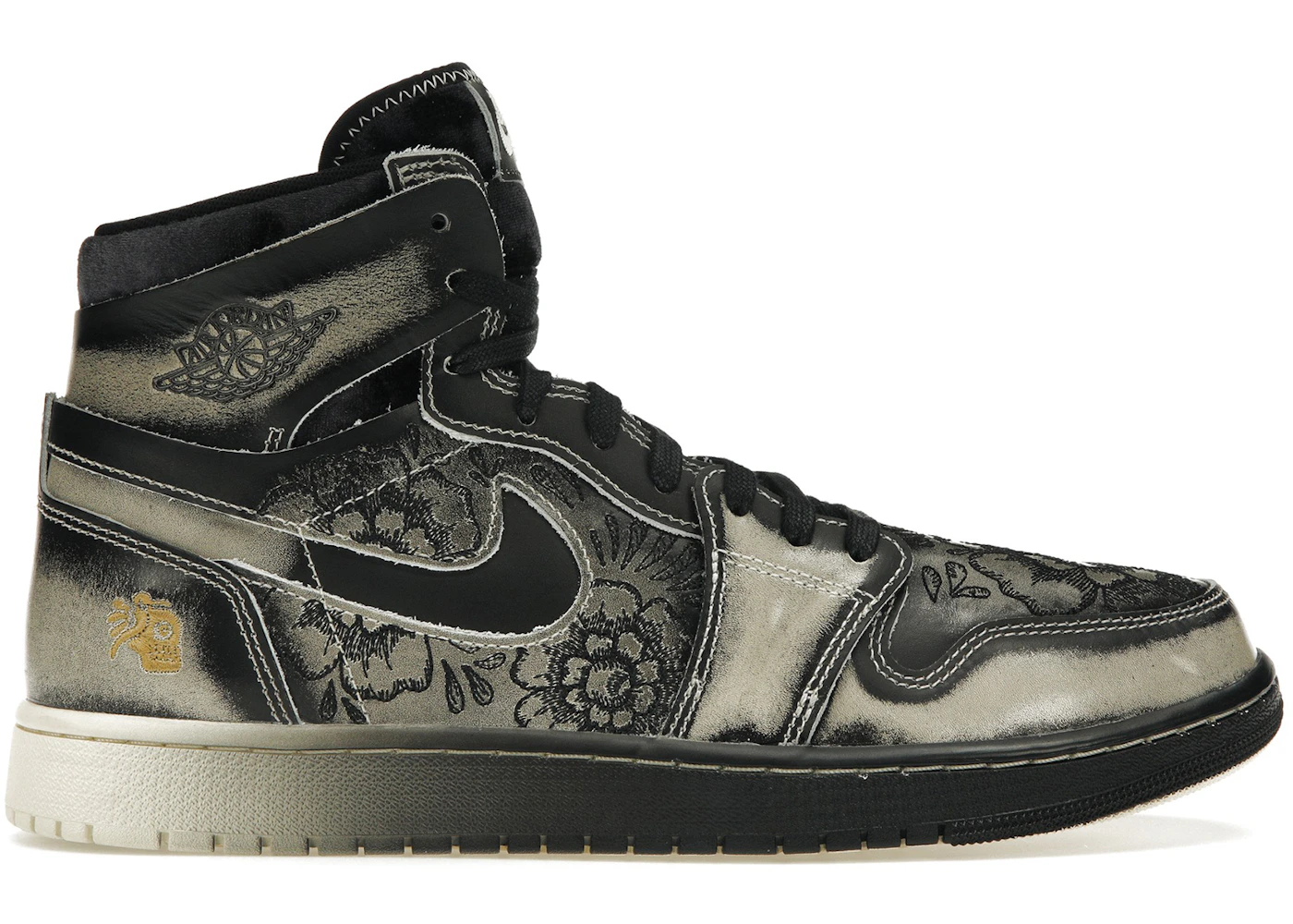 Jordan 1 High Zoom Air CMFT 2 DÃa De Muertos Men's - FQ8155-010 - US