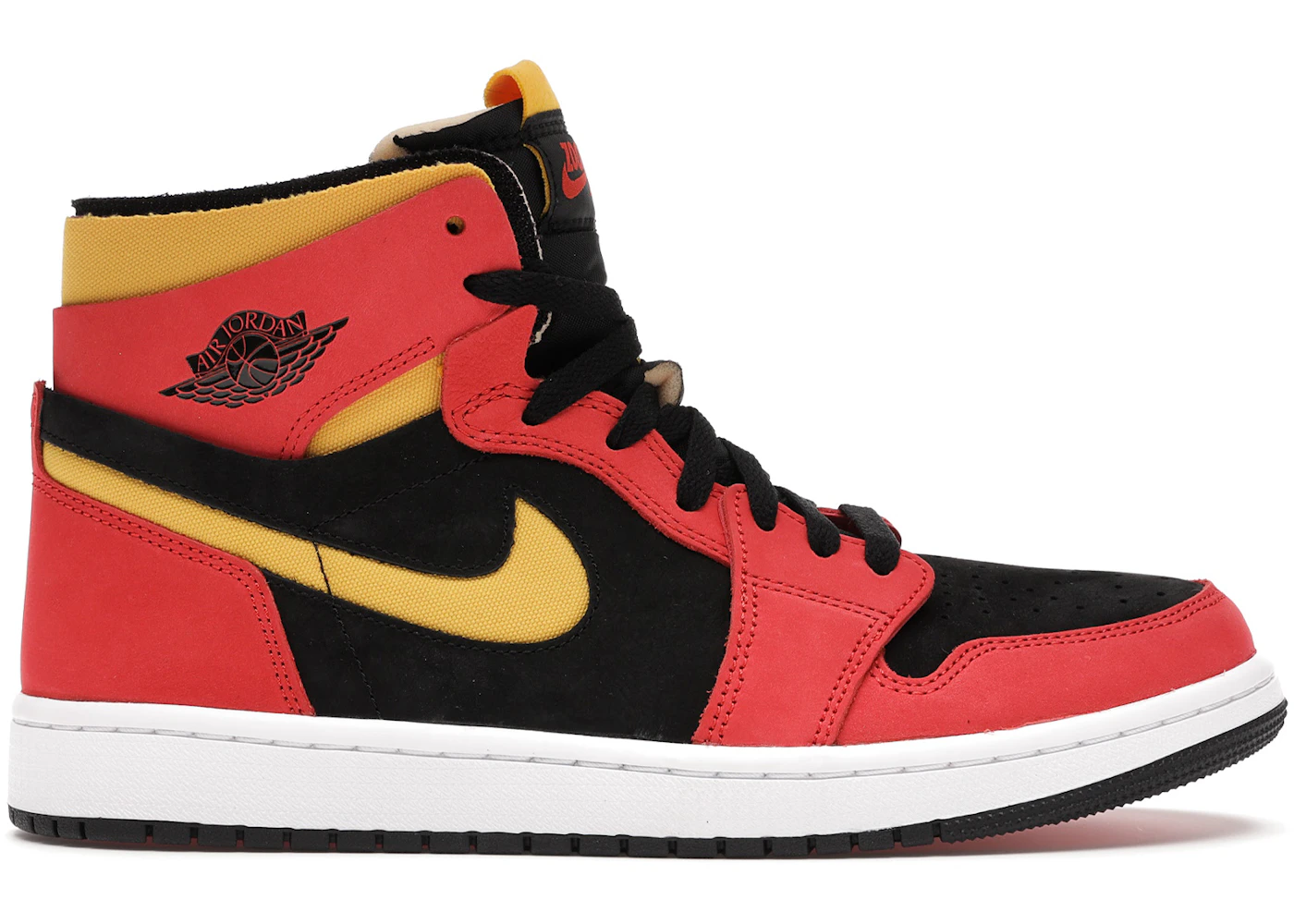 Red yellow black jordans Clearance