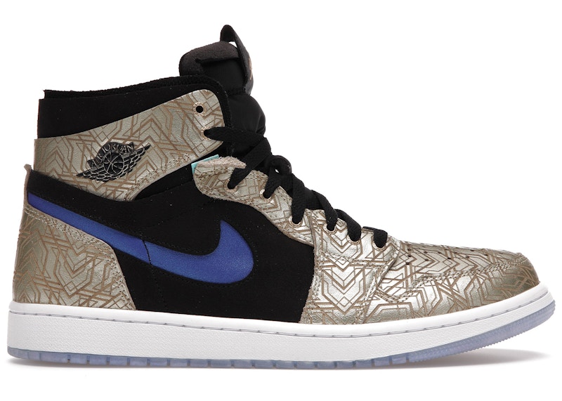 Jordan 1 High Zoom Air CMFT Gold Laser Men's - DQ0659-700 - US