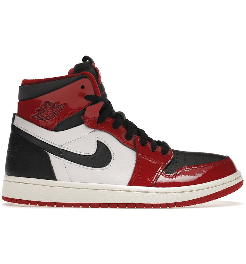 Charol Jordan Retro Rojo Blanco Y Negro Jordan High Zoom Air CMFT