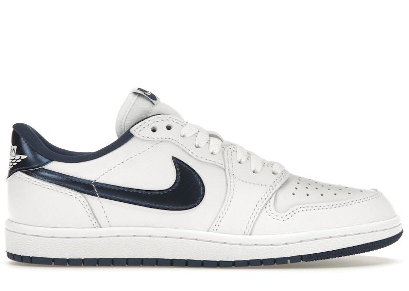 Nike Air Jordan 1 Low '85 Metallic Blueメインカラーホワイト