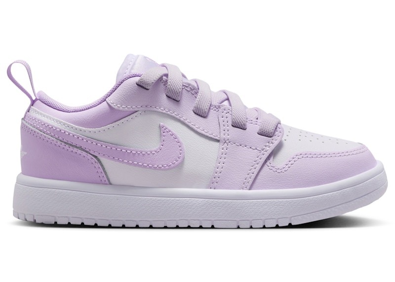 Jordan 1 Low ALT Sneakers in Barely Grape/Violet Mist/White