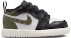 Jordan 1 Low ALT Black Medium Olive Sail White (TD)
