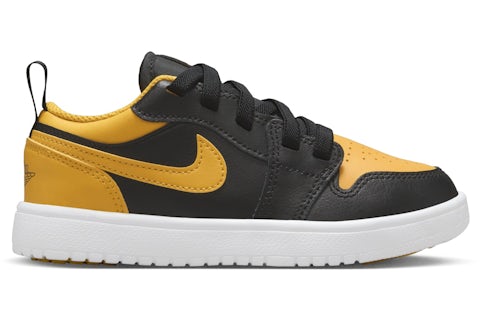Jordan Low ALT Schwarz Weiß Gelb Ocker (PS) – DR9748-072 – DE
