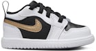 Jordan 1 Low ALT White Black Metallic Gold (TD)