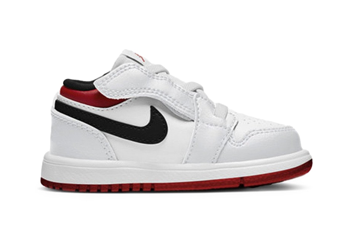 Pre-owned Jordan 1 Low Alt White Gym Red (td) In White/gym Red