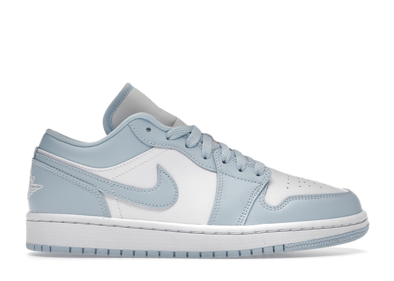 Jordan 1 Low White Ice Blue (Women's)