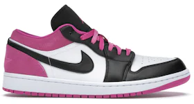 Jordan 1 Low Black Active Fuchsia