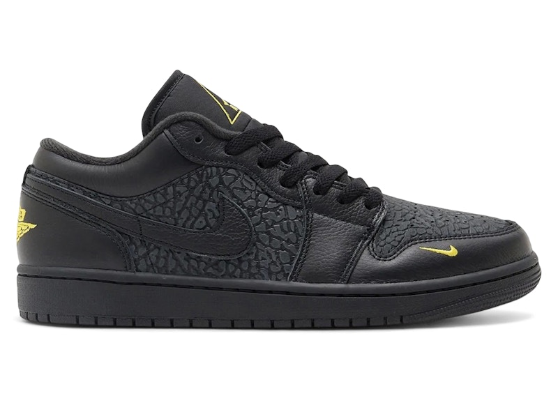 靴 Nike Air Jordan 1 Low Black Elephant Jordan 1 Low Black Elephant - Review & On Feet 🖤🐘 - YouTube